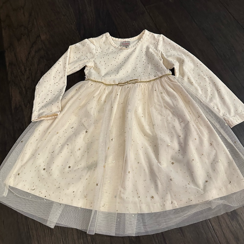 Hanna Andersson Shimmer Tulle Holiday Dress